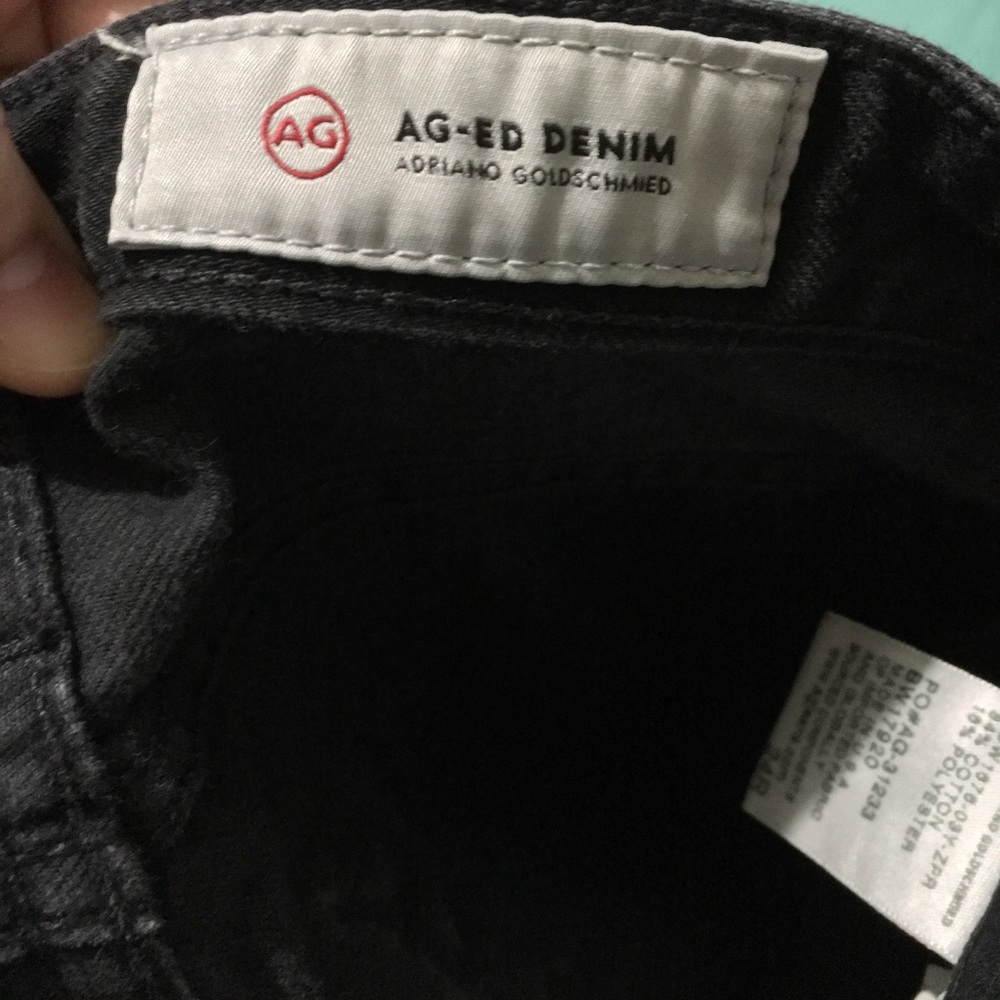 Designer AG Jeans High Waisted Phoebe Cropped - Picture 5 of 6